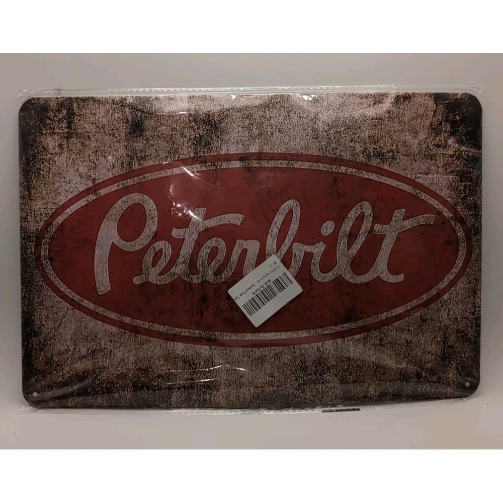 Peterbilt-Steel Decor Sign‎ 12x8